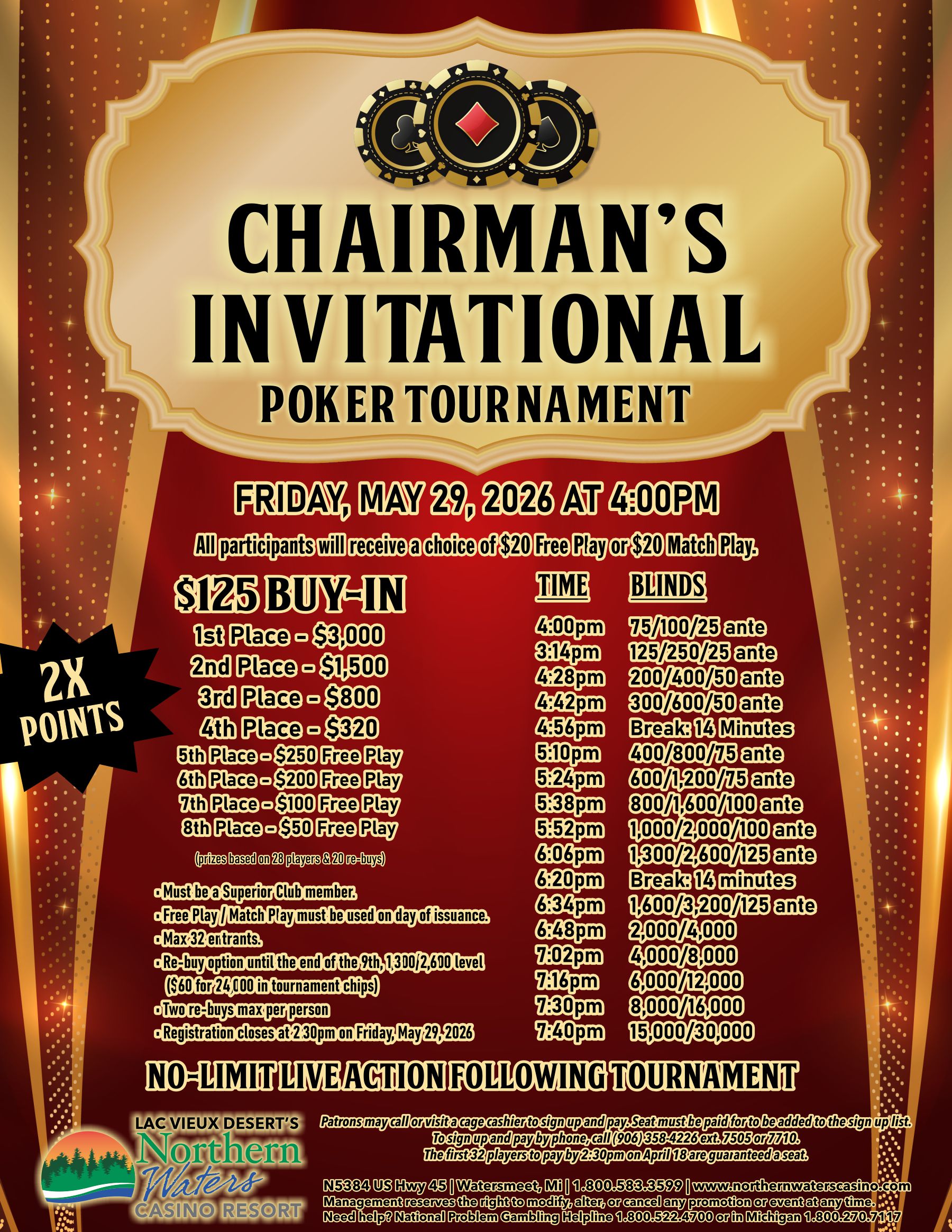 Chairman's Invitational Poker Tournament 