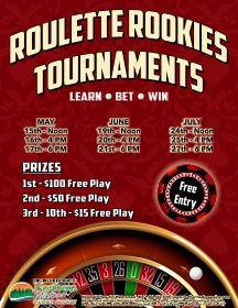 Roulette Rookies Tournament
